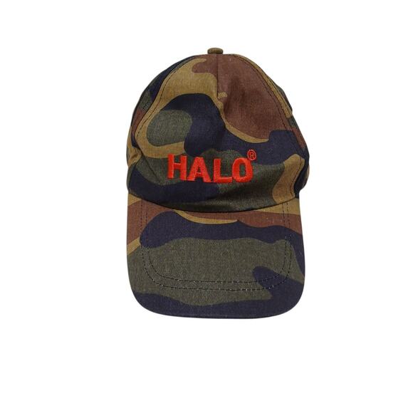 Halo Camouflage Mens Baseball Hat Strapback Clasp Hunting Gorpcore Outdoors Camo - Picture 1 of 6